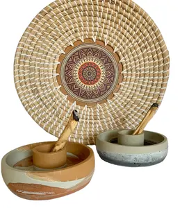 artistic handmade concrete incense holder palo santo incense palo santo holder dish