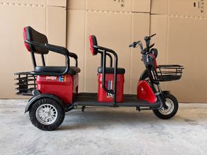 รถสามล้อไฟฟ้าสำหรับผู้สูงอายุรุ่นใหม่ แบตเตอรี่ลิเธียม รถสามล้อสำหรับครอบครัว มีขาย - Product Image 2