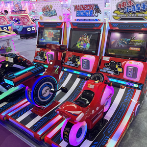 Racing Game <b>Machine</b> Racing Rig Arcade Video Racing Car Game <b>Machine</b> for Game Center - Product Image 1