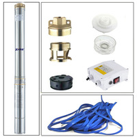 Pompe à eau submersible électrique AC 220V Kepeida 4 pouces 2HP pour puits profond, idéale pour l'irrigation et l'agriculture