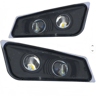 Ensemble de feux antibrouillard à double lentille LED homologués E-MARK pour camions Volvo FH, FM, FH13, 2 pièces, ensemble de feux antibrouillard LED