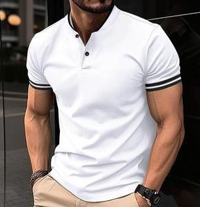 Polo da Golf Personalizzata ad Asciugatura Rapida in Poliestere, T-shirt Polo Vuota per Sublimazione, Polo da <span class=keywords><strong>Uomo</strong></span> Taglie Forti - Product Image 5