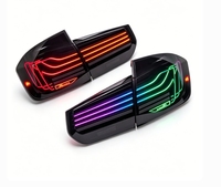 Nuevas Luces Traseras LED Antiguas F30/F35/F80 2012-2020 RGB DRL Impermeables a Prueba de Polvo Plug-and-Play Transparentes de Ajuste Universal en Forma de Estrella