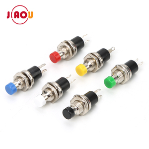 JIAOU يويهتشينغ <span class=keywords><strong>PBS</strong></span>-<span class=keywords><strong>110</strong></span> 7 مللي متر جولة التبديل دفع زر - Product Image 1