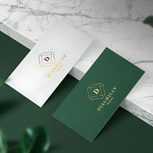 Tarjetas de Presentación de Papel Ecológico Personalizadas con Impresión del Nombre de la Empresa para Pequeñas Empresas - Product Image 1