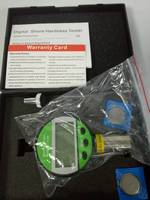 Testeur de dureté Shore a | pour caoutchouc et matériaux plastiques | Duromètre numérique avec ISO 7619 ASTM D2240