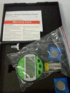 Probador de dureza <span class=keywords><strong>Shore</strong></span> <span class=keywords><strong>a</strong></span> | para materiales de caucho y plástico | Durómetro digital con ISO 7619 ASTM D2240 - Product Image 6