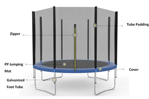 <span class=keywords><strong>Trampoline</strong></span> — <span class=keywords><strong>Trampoline</strong></span> de plage, pour l'extérieur, pour enfants et adultes, <span class=keywords><strong>prix</strong></span> populaire, 8 pieds, 10 pieds, 12 pieds, 14 pieds, 16 pieds - Product Image 4