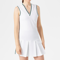 HOSTARON Vêtements de tennis pour femmes Soutien-gorge intégré et poche courte Slim Fit Outdoor Sport Golf Athletic Dress Tennis Skirt