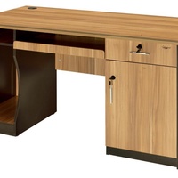 Escritorio de Computadora de Madera Económico para Oficina, Diseño Duradero MIGE, 1200x600x760mm, Garantía de 3 Años, Incluye Bandeja para Teclado y Soporte para CPU