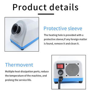 Laboratorio dentale SJK elettrico a induzione dentale coltello a cera riscaldatore a cera senza fiamma riscaldatore a cera 130W per riscaldamento dentale - Product Image 3