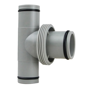 Adaptateur de joint de tuyau en plastique souple <span class=keywords><strong>Intex</strong></span> de 1.5 pouces Outil de piscine de remplacement et connecteur de vannes à piston de 1.25 pouces pour piscines hors sol - Product Image 1
