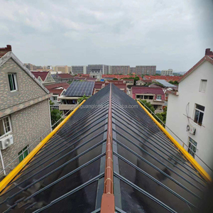 Tejas Solares Residenciales de Alta Eficiencia Energética, Tejas Solares Integradas en Edificios Sostenibles, Sistema Solar de Placas Planas Impermeables - Product Image 3