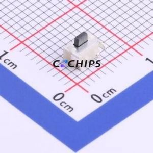 TS-1010B-C-A Tactile Switch SMD Switch Single Pole Single Throw Rectangle Button 2.6N Horizontal Mount - Product Image 1