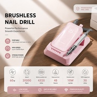 Lampe à ongles professionnelle rechargeable 120W, 45 perles LED, sécheuse UV LED portable pour usage en salon de manucure