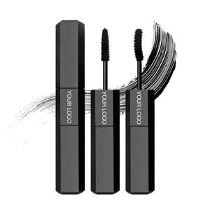 Trucco vegano Private Label Mascara a doppia testa liquido impermeabile personalizzato di alta qualità organico naturale 2 In 1 Mascara