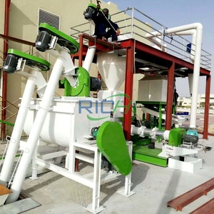 Richi 1-2 t/h dây chuyền chế biến thức ăn chăn nuôi gia cầm dây chuyền sản xuất Thức ăn viên cho bò - Product Image 5
