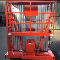 Nouvelle plateforme élévatrice électrique robuste en alliage d'aluminium Jiuxin, 5-22 mètres, table 1500x630mm, 730kg, pour hôtels et salles blanches