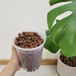 Billes d'argile expansée légères en vrac de 8-12 mm, rouges, rondes, pour culture hydroponique, support de culture LECA - Product Image 5