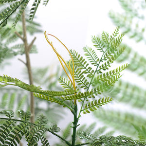 Décoration de bureau à domicile arbre Jacaranda restaurant décoration plante bonsaï fournisseur de plantes artificielles à guangzhou - Product Image 2