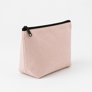 Customize Printed/Embroidery Cotton Canvas Bag Storage <b>Pouch</b> Custom Size Color Logo Canvas <b>Make</b> <b>Up</b> Bag - Product Image 3