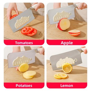 Cepillo de Limpieza de Cuchillos de Cocina de Silicona de Grado Alimenticio Ecológico, Antiadherente, con Mango de Plástico para Limpieza del Hogar - Product Image 4