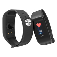 Reloj inteligente OEM ODM F1 Plus, pulsera con pantalla a Color, presión arterial, frecuencia cardíaca, sueño, seguimiento de actividad física, reloj despertador, banda inteligente