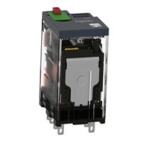 Relais miniature enfichable Schneider RXM2CB2P7 230V AC 10A 2CO avec LED