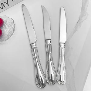 ชุดเครื่องใช้บนโต๊ะอาหารแนววินเทจชุดเครื่องใช้บนโต๊ะอาหารแบบ18/10มันเงาชุดเครื่องใช้บนโต๊ะอาหารสุดหรูสำหรับตกแต่งโต๊ะงานแต่งงาน - Product Image 4