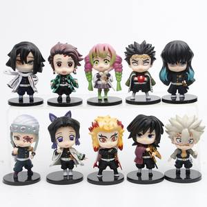 10 Estilos <span class=keywords><strong>Q</strong></span> <span class=keywords><strong>Posket</strong></span> Versión Anime Japonés Kamado Tanjirou Kamado Nezuko Modelo de Juguete de Dibujos Animados Figura de Anime de PVC - Product Image 6