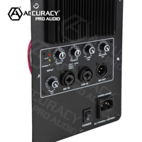 [Stock CN] Amplificateur audio professionnel Accuracy Pro APC 450W, carte de circuit amplificateur 2 canaux classe H DSP pour enceinte active