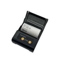 Imprimantes thermiques portables miniatures de 80 mm pour reçus et codes-barres, imprimante de factures sans fil Bluetooth pour le commerce de détail avec batterie