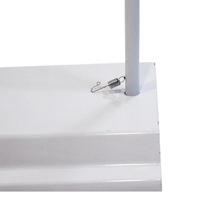 Soporte para Pancartas de Puerta, de Aluminio Curvo de Lujo, Ligero, de Pie, de Fácil Montaje, Resistente a la Oxidación, para Marco de Puerta, 80x180 - Product Image 5