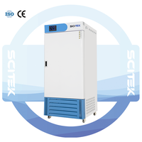 Incubateur électrique multifonctionnel thermostaté SCITEK avec contrôleur PID, incubateur microbiologique à température constante pour laboratoire