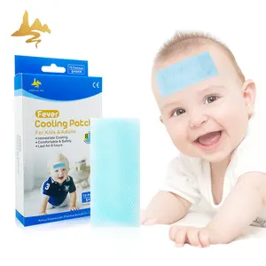 Hitze reduzieren Kopfschmerzen lindern Aufkleber Cool Plaster Baby Fever Cooling Patch