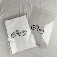 Sacs Cellophane Transparents Auto-Adhésifs en OPP Plastique pour Vêtements avec Logo Personnalisé