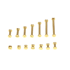 Industrial Grade Brass File <b>Screw</b> Made File Binding <b>Screw</b> for Secure Document Holding Long Lasting Performance - Product Image 2