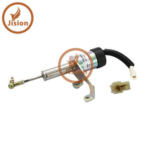 Vanne solénoïde d'arrêt de carburant pour engins de construction 4911834 - Product Image 5