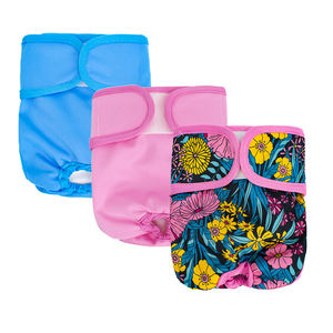 Pantalons de chaleur <span class=keywords><strong>pour</strong></span> chienne de haute qualité, couleur unie, doux, respirant, couches <span class=keywords><strong>pour</strong></span> <span class=keywords><strong>chat</strong></span> <span class=keywords><strong>incontinent</strong></span>, lavables, culotte <span class=keywords><strong>pour</strong></span> chien - Product Image 2