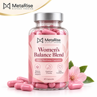 Capsules d'acide folique, d'acide hyaluronique et de probiotiques, marque privée OEM, complément nutritionnel pour la beauté et la digestion, 60 unités