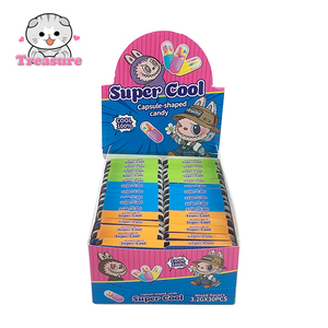 Bonbons gélifiés en forme de capsule super cool, assortiment multicolore en boîte, <span class=keywords><strong>saveurs</strong></span> variées, friandises amusantes et originales pour les enfants, à grignoter et offrir en cadeau - Product Image 4