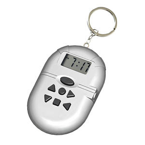 Orologio Parlante con Portachiavi in Inglese/Tedesco/Francese/Spagnolo/Italiano con Allarme e Annuncio Orario Ora per Ora per Non Vedenti e Ipovedenti - Product Image 1