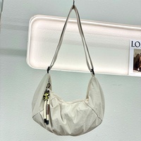 Nuevo Bolso Bandolera para Mujer, Tamaño Mediano, Gran Capacidad, Ligero, de Nailon, para Viajes Diarios, Casual, Estilo Dumpling