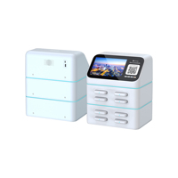2025 Trendsetter: 5000mAh 8-Slot Feuerfeste ABS Powerbank-Verleihstation mit Werbedisplay für Laptops und Smartphones – Innovatives Laden