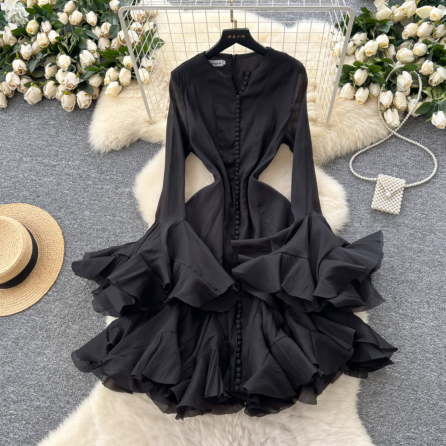Wholesale Flared Shirt Dress Available In Various Sizes, Half-Sleeve Design  | Alibaba.com