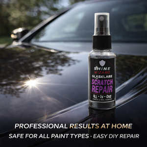 Removedor de arañazos para cristales de coche - Pulimento líquido transparente para reparar arañazos, remolinos y manchas de agua en parabrisas (50ml) para coches antiguos - Product Image 3