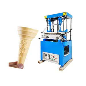 Commercial Electric Ice Cream Cone 220V semi automatic soft ice cream cone making machine