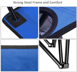 เก้าอี้ชายหาดพับได้ Woqi ปรับแต่งได้ น้ำหนักเบา พกพาสะดวก สำหรับตั้งแคมป์กลางแจ้ง พร้อมโลโก้ สำหรับใช้ในเวิร์คช็อปและตกปลา - Product Image 3