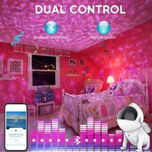 2022 Bolong nouveau modèle BL-TKG06 <span class=keywords><strong>astro</strong></span> chien veilleuse app contrôle nébuleuse espace chien galaxy nuit lumière lampes pour enfants chambre - Product Image 4