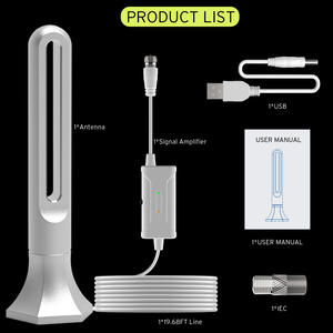 Nueva <span class=keywords><strong>Antena</strong></span> Digital <span class=keywords><strong>HDTV</strong></span> de Largo Alcance para <span class=keywords><strong>Canales</strong></span> DVB-T Gratuitos, Compatible con Señal <span class=keywords><strong>4K</strong></span> 1080P - Product Image 3
